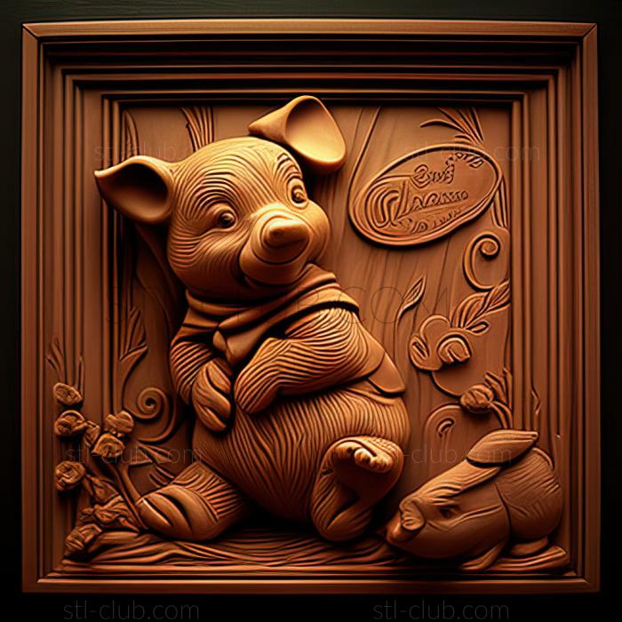 3D model st Piglet from The Adventures of Vinnie (STL)